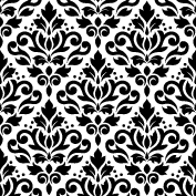 Scroll Damask Ptn BW